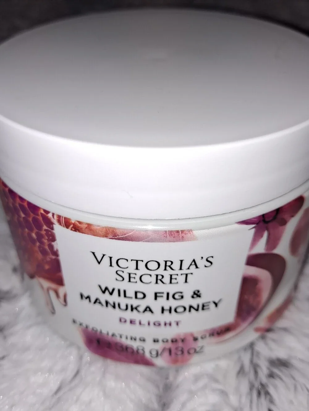 Victoria's Secret Wild Fig And Manuka Honey Body Scrub New